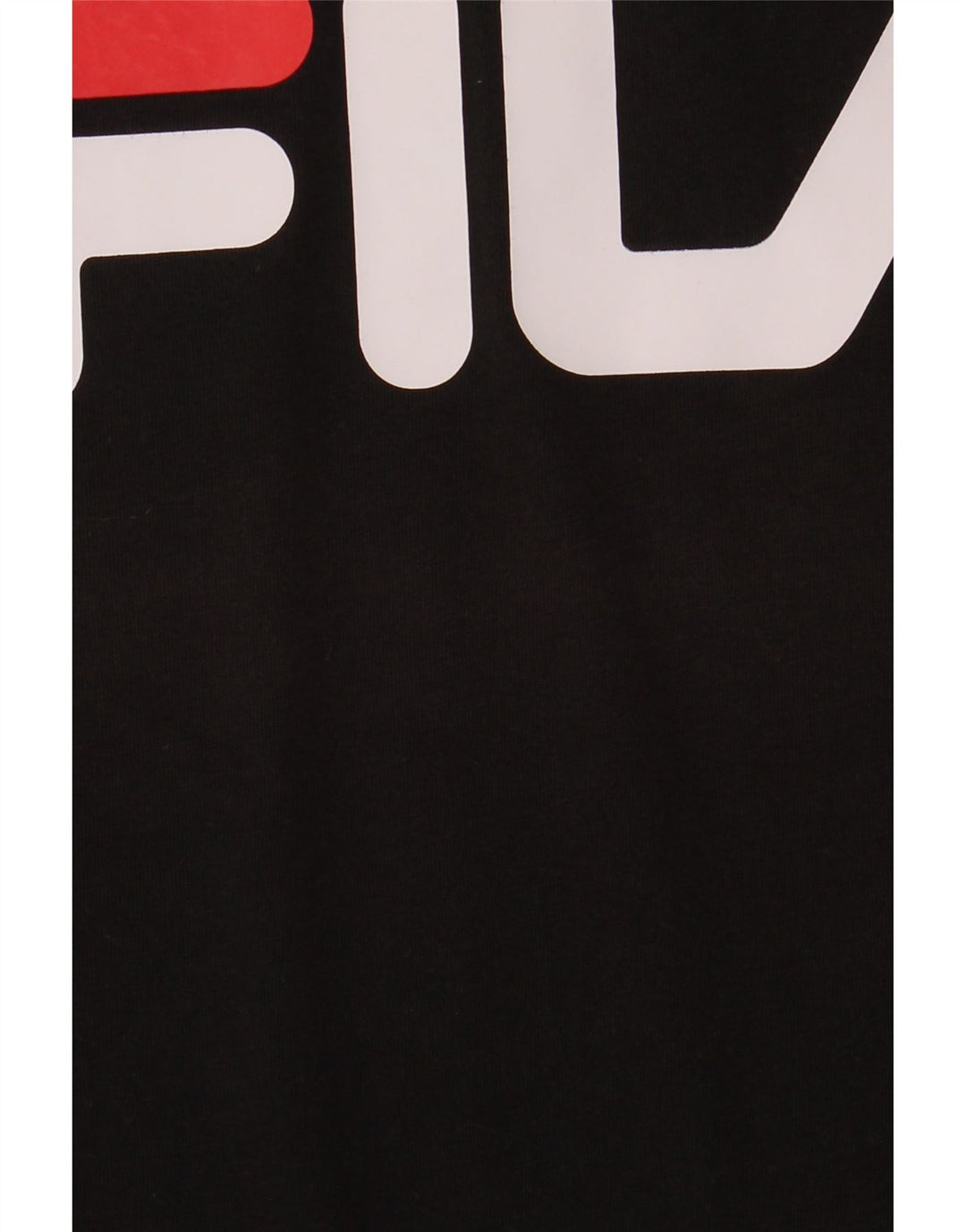 Fila T-Shirt Graphique Homme Petit Noir Coton