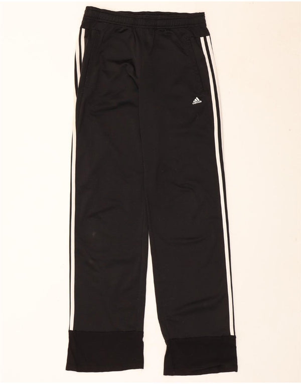ADIDAS Pantalon de survêtement pour femme Joggers UK 10 Small Noir Polyester