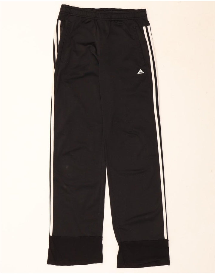 ADIDAS Pantalon de survêtement pour femme Joggers UK 10 Small Noir Polyester