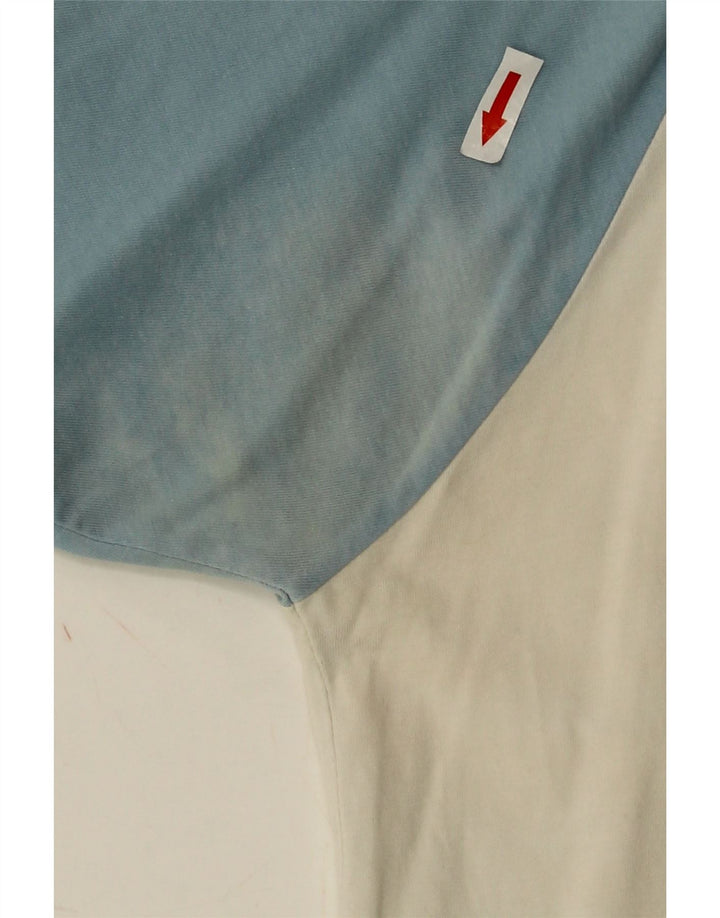 Puma T-Shirt Graphique Homme Large Blanc Colorblock