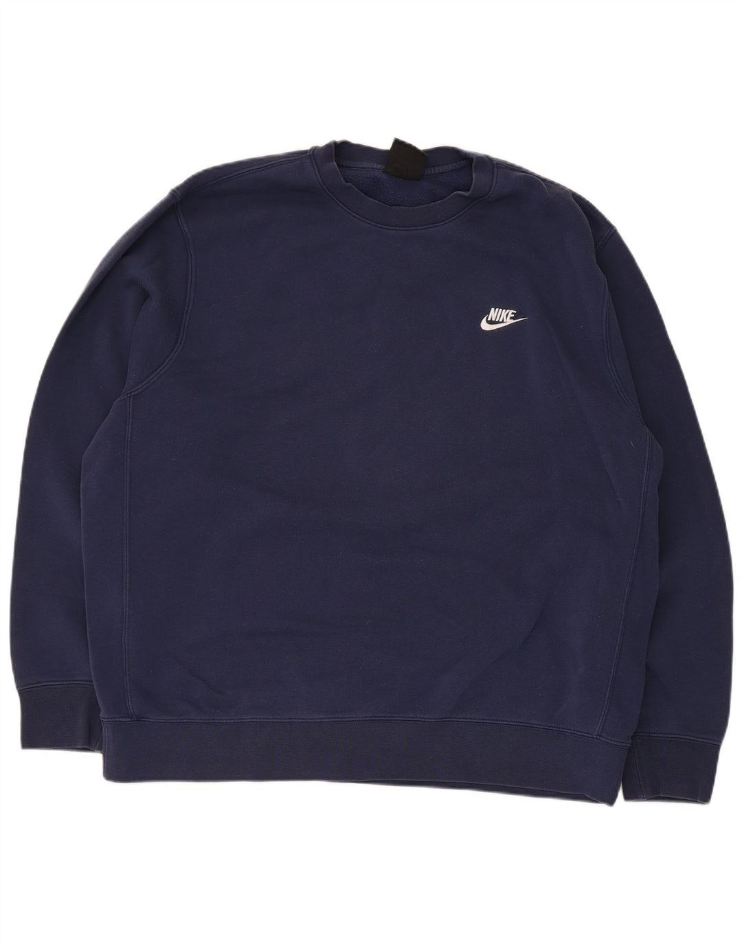 Nike Homme Sweatshirt Jumper XL Bleu Marine Coton