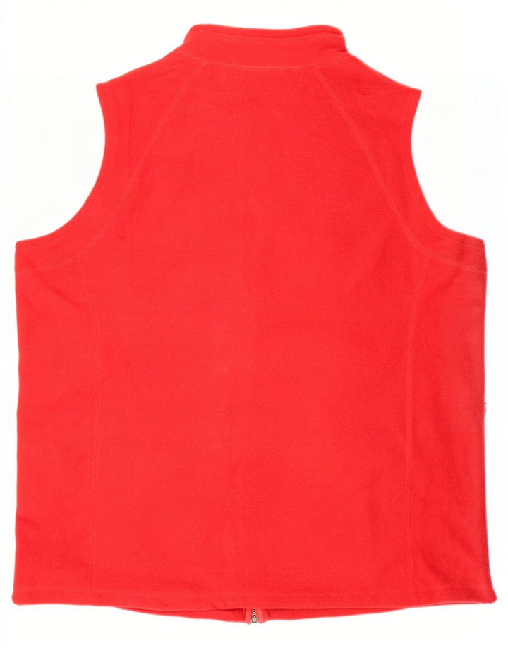 Marks & Spencer Gilet polaire autographe pour homme UK 38 Rouge moyen Polyester