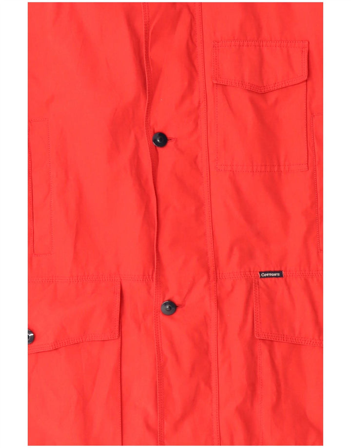 Cotton's Industries Veste utilitaire pour homme UK 42 XL Rouge