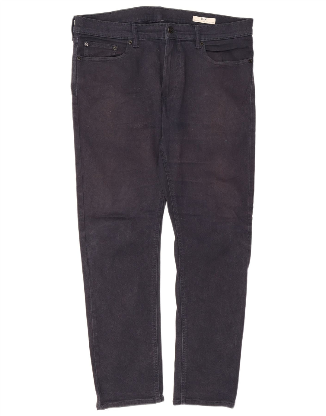 Marks & Spencer Jean Slim Femme W36 L29 Bleu Marine Coton