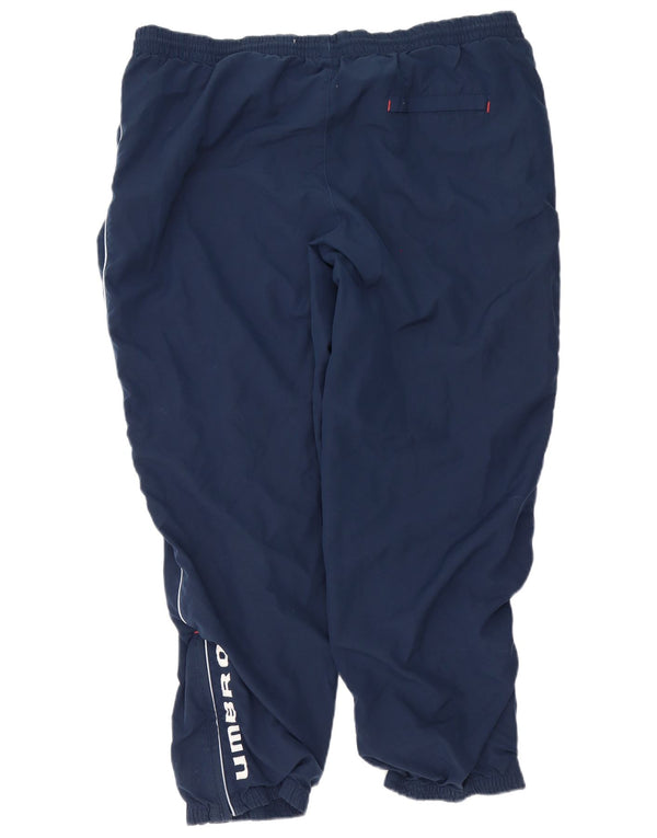 Umbro Pantalon de survêtement graphique pour homme XL Bleu marine Polyester