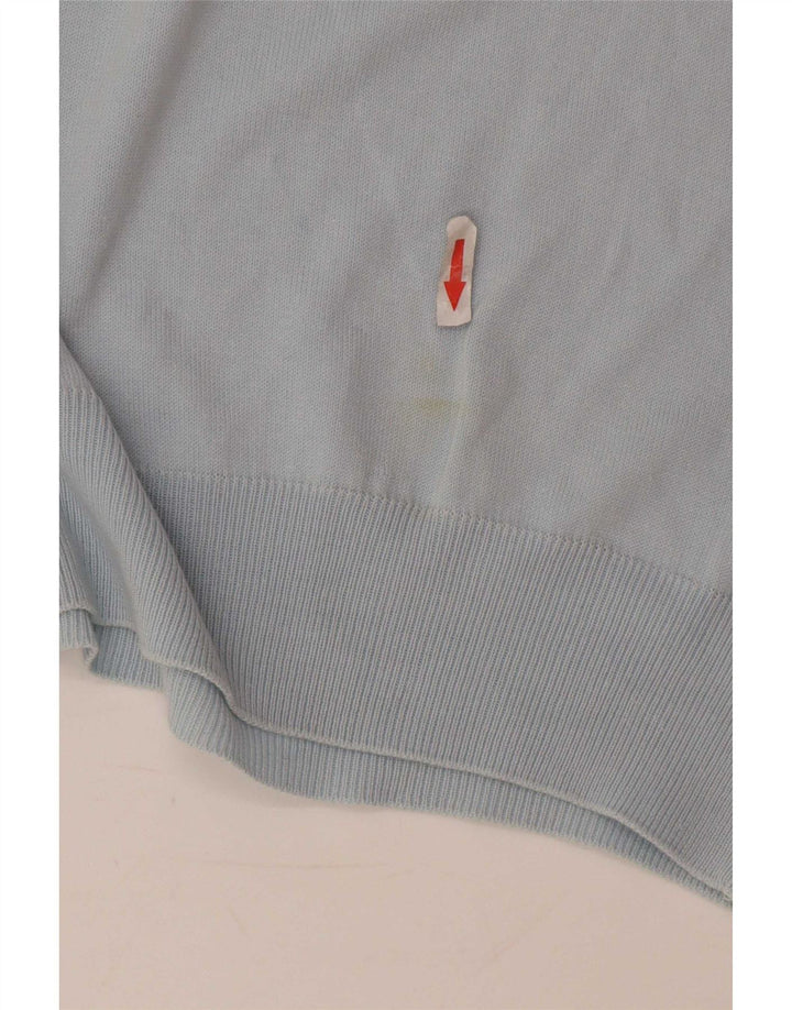Les Copains Pull ras du cou pour homme IT 46 Small Bleu
