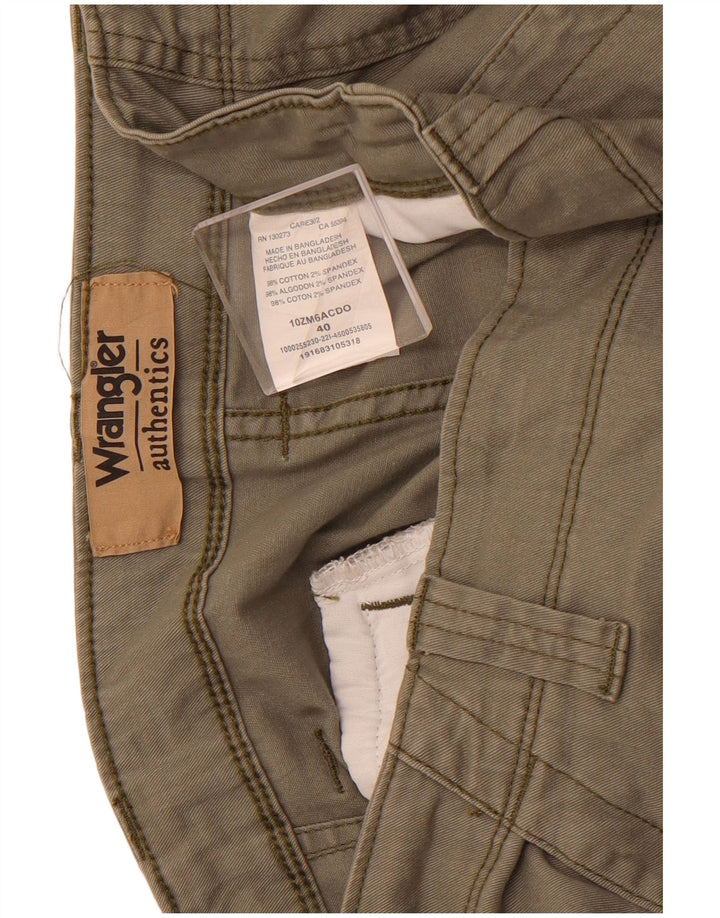 WRANGLER Short Cargo Homme W40 XL Kaki Coton
