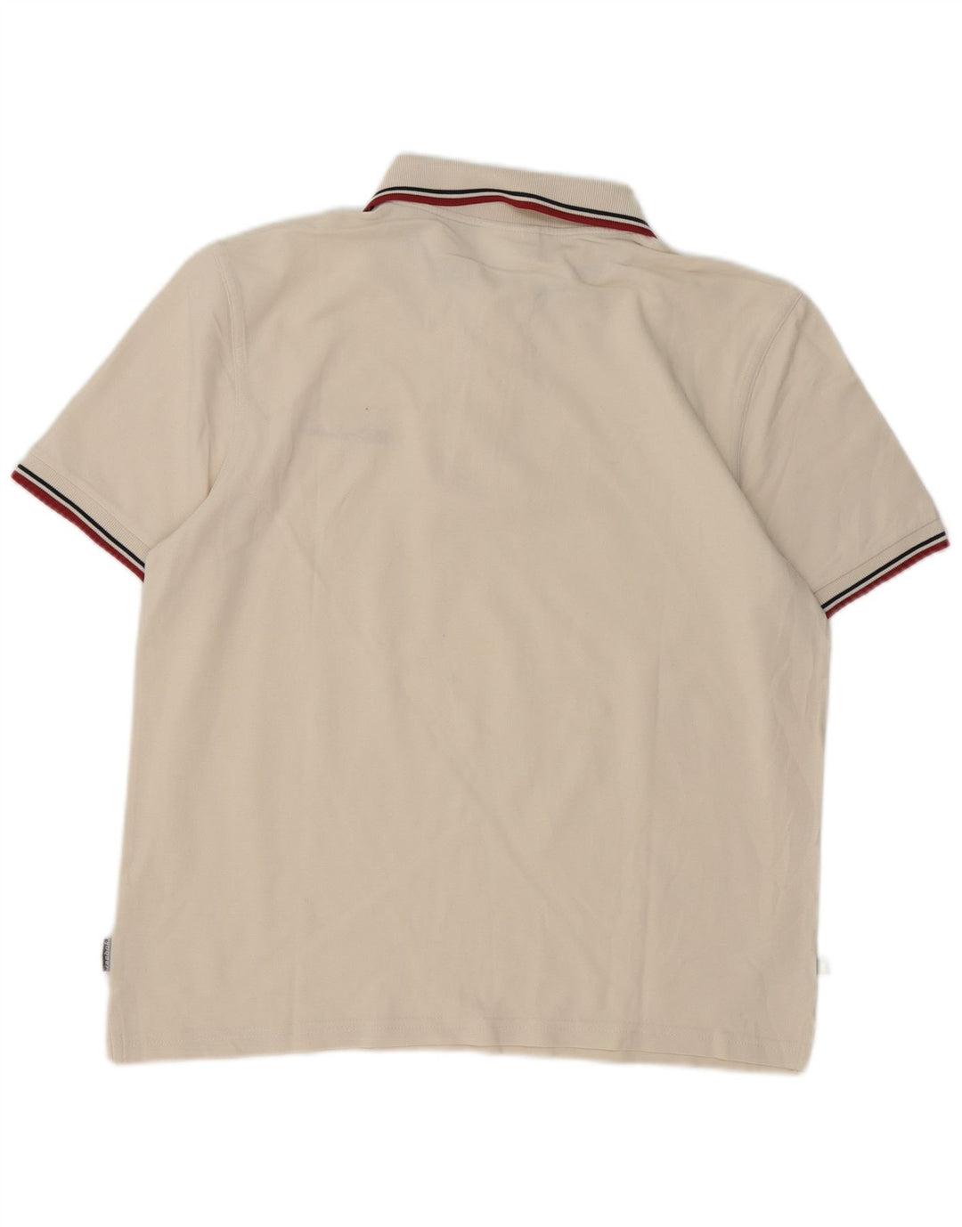 Reebok Polo Homme Petit Blanc Rayé