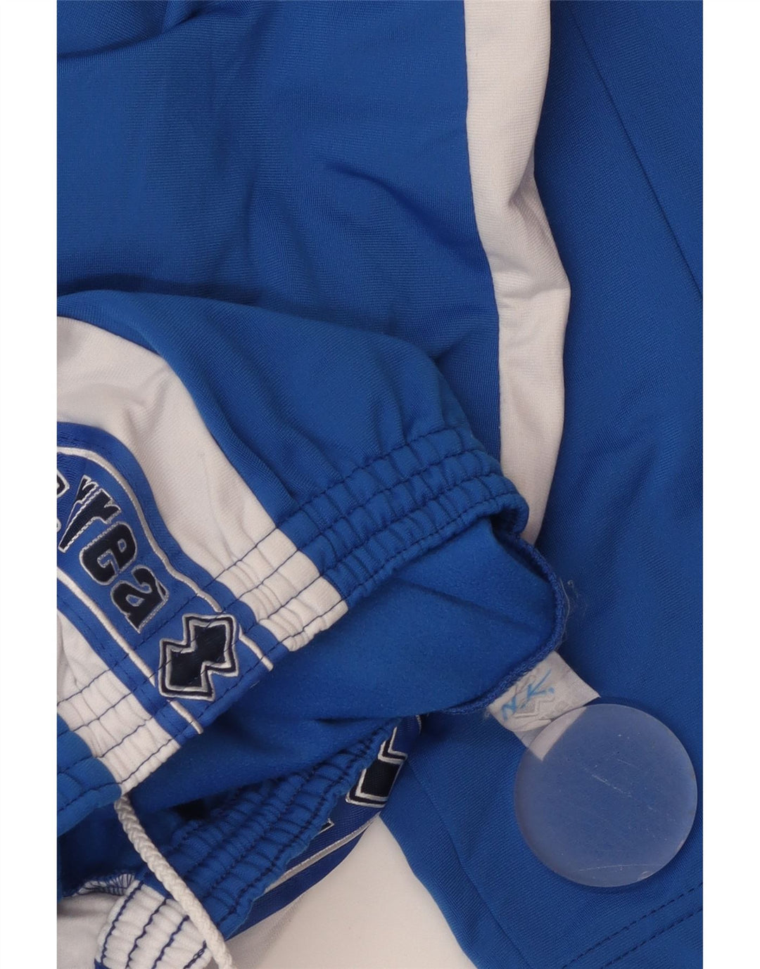 Errea Pantalon De Survêtement Graphique Small Bleu Colourblock Homme