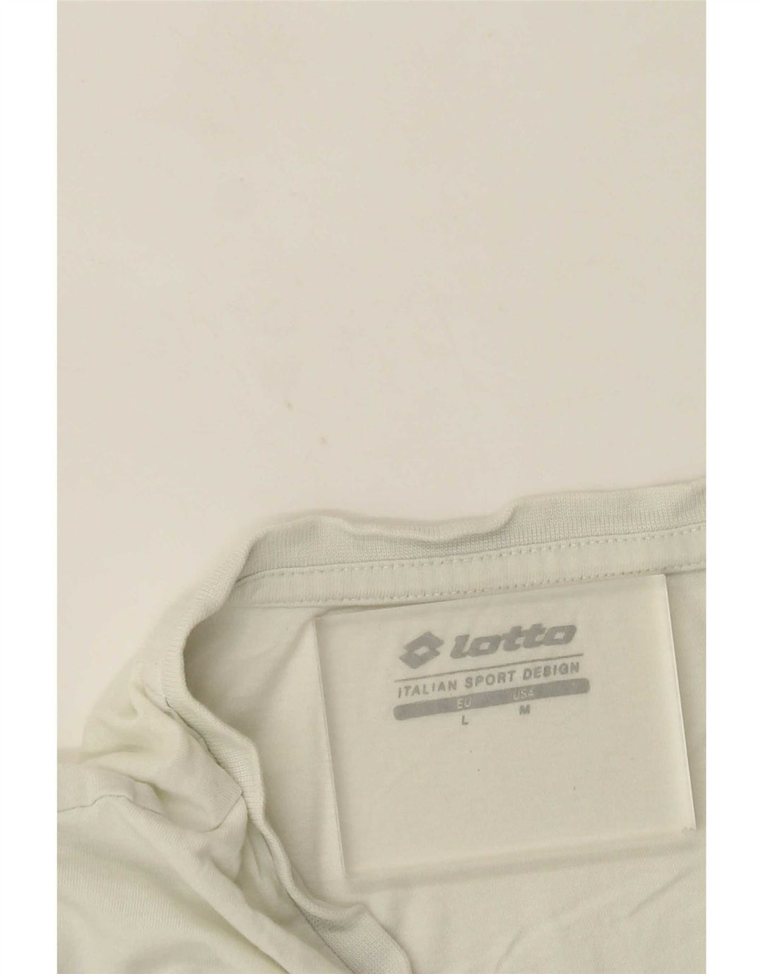 Lotto T-Shirt Graphique Homme Blanc Moyen