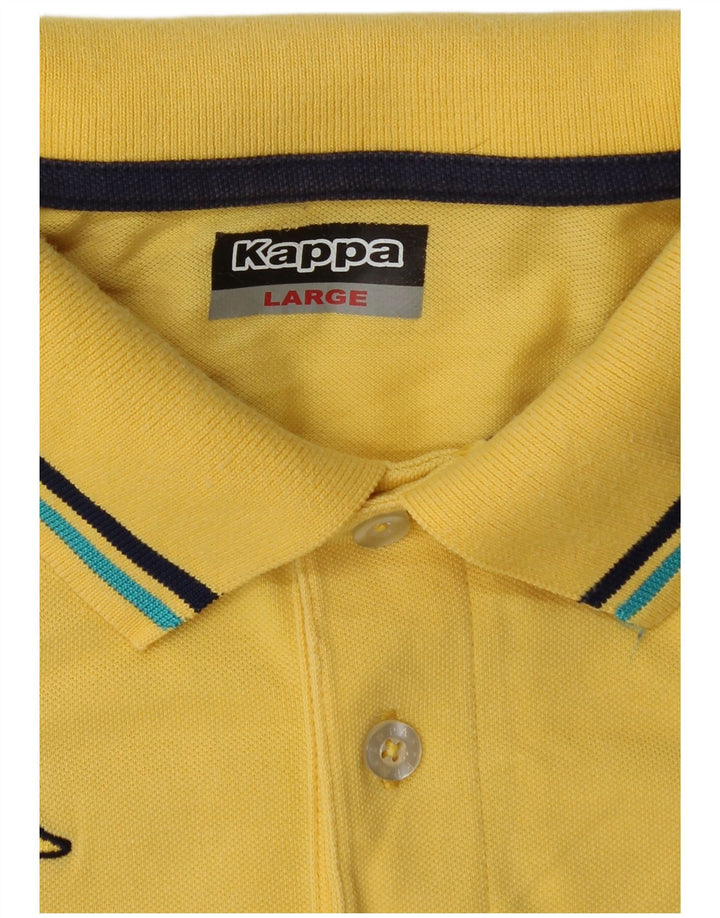 Kappa Polo Homme Grand Jaune