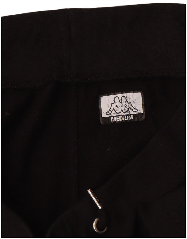 Kappa Pantalon de survêtement pour femme Noir Taille 44 Medium Noir