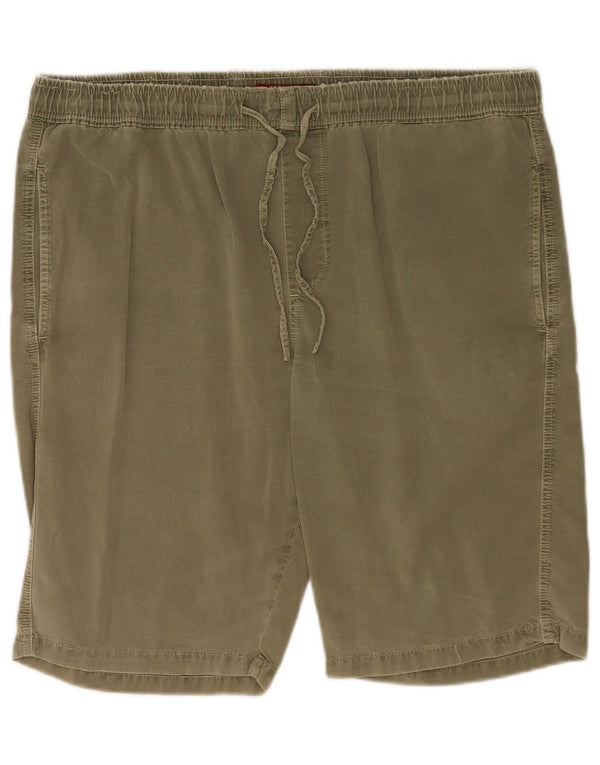 Carrera Short Chino Regular Homme XL W38 Kaki Coton