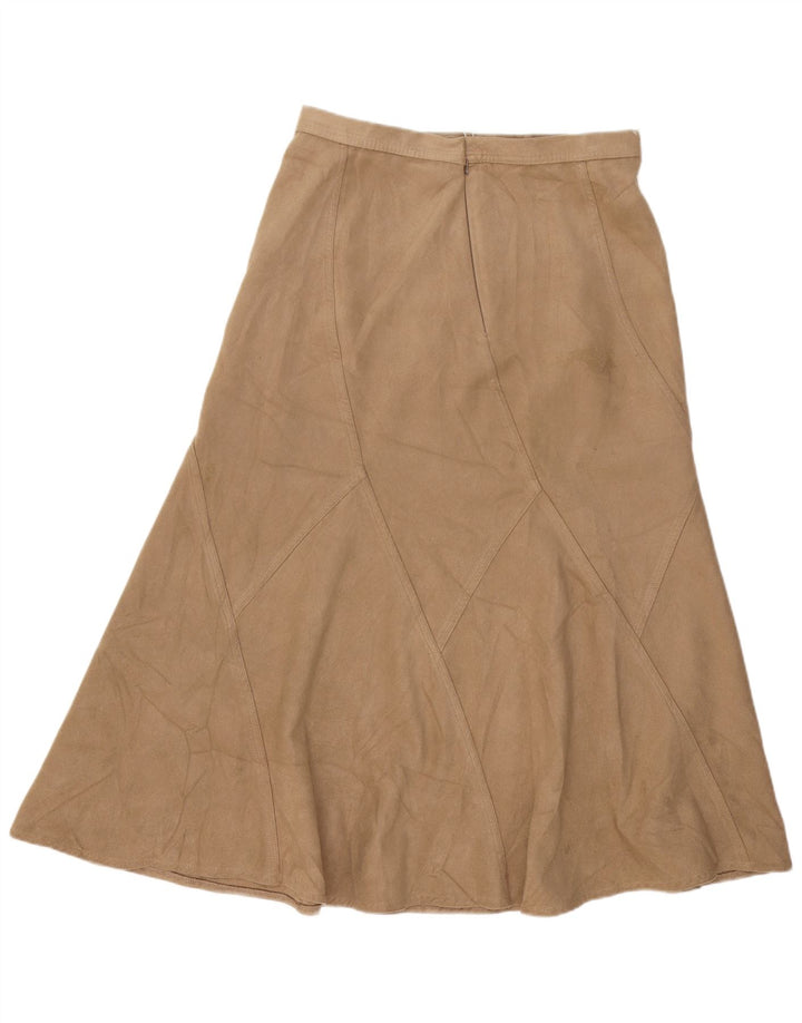 Marks & Spencer Jupe trompette pour femme UK 14 Large W32 Marron Polyester