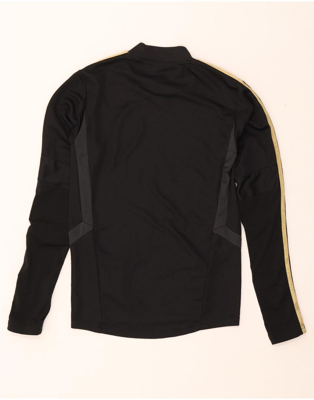 ADIDAS Homme Real Madrid Haut Manches Longues XS Noir Polyester