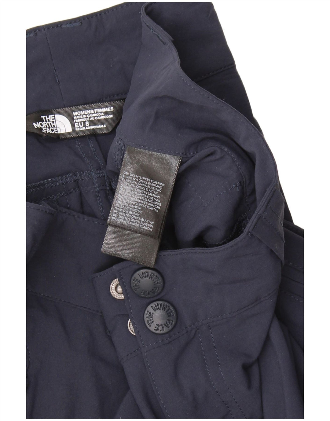 THE NORTH FACE Pantalon décontracté slim pour femme EU 8 Small W30 L30 Bleu marine