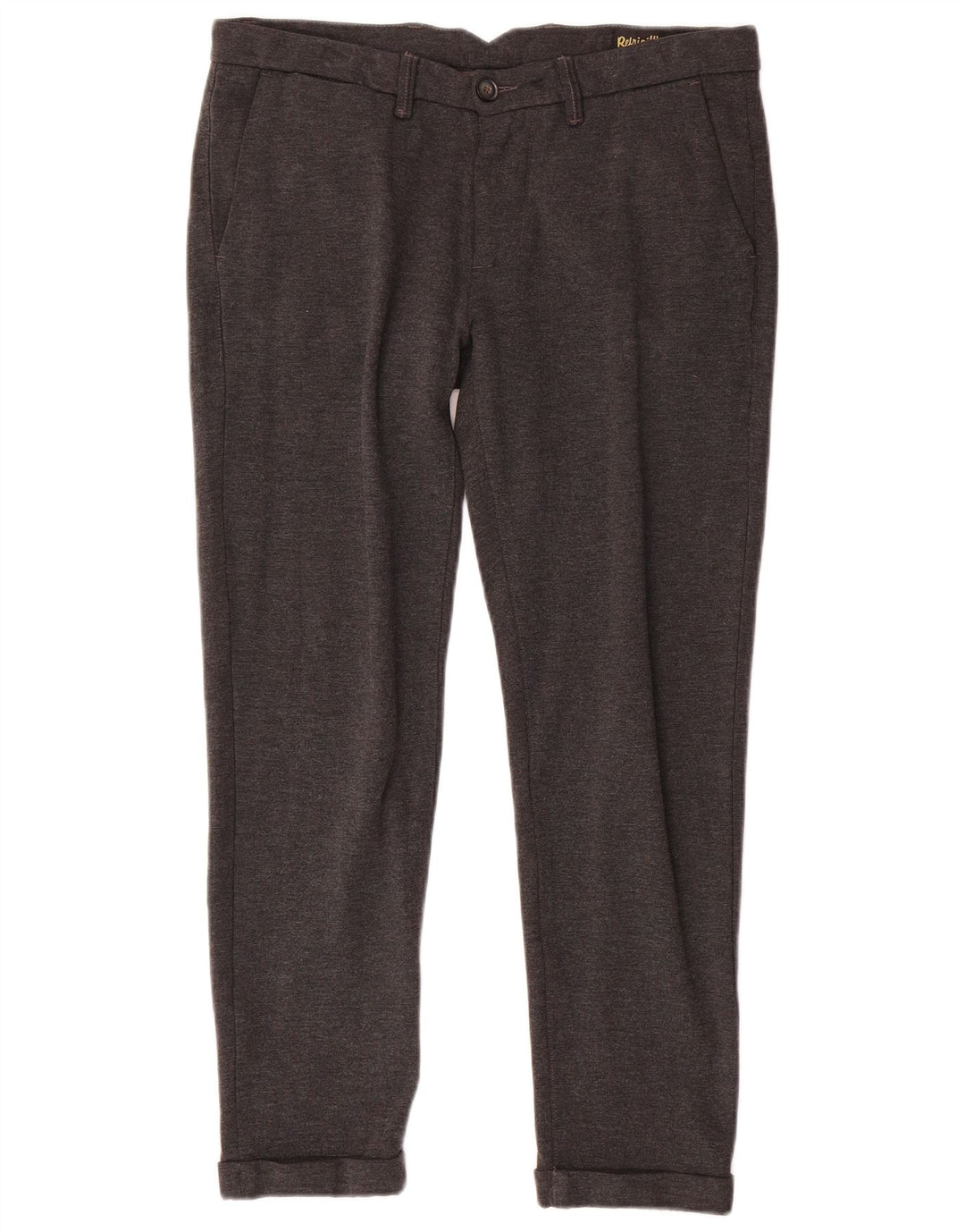 Refrigiwear Pantalon Chino Slim Homme W32 L28 Gris Polyamide