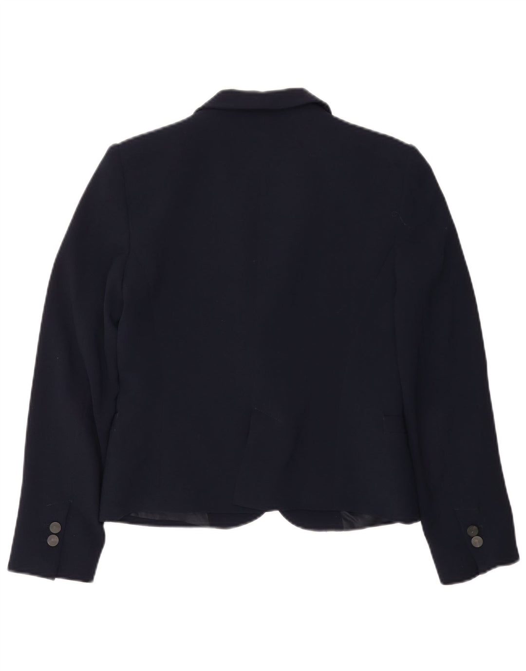Zara Veste Blazer 1 Bouton Femme UK 12 Bleu Marine Moyen