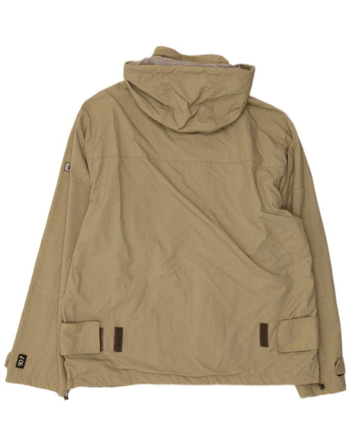 INVICTA Veste de pluie à capuche pour homme UK 44 2XL Vert Polyamide