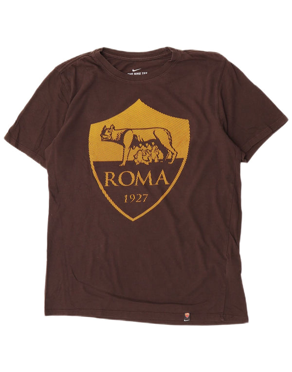 Nike T-Shirt Graphique Roma Homme Coton Marron Moyen