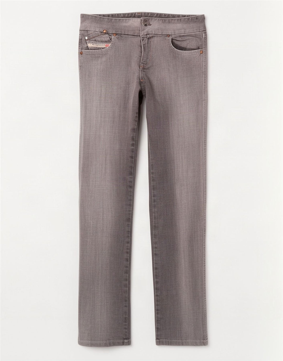 Jean Slim Femme Diesel W29 L31 Gris Coton