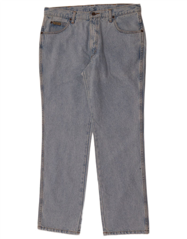 Wrangler Jean droit homme W36 L30 bleu coton