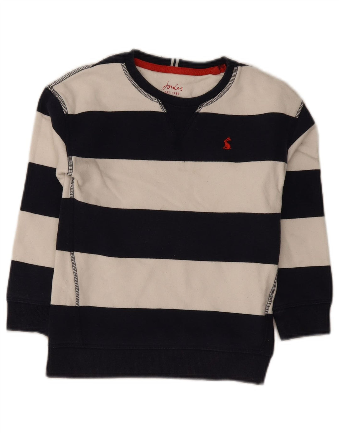 Joules Sweat-Shirt Garçon 7-8 Ans Bleu Marine Rayé