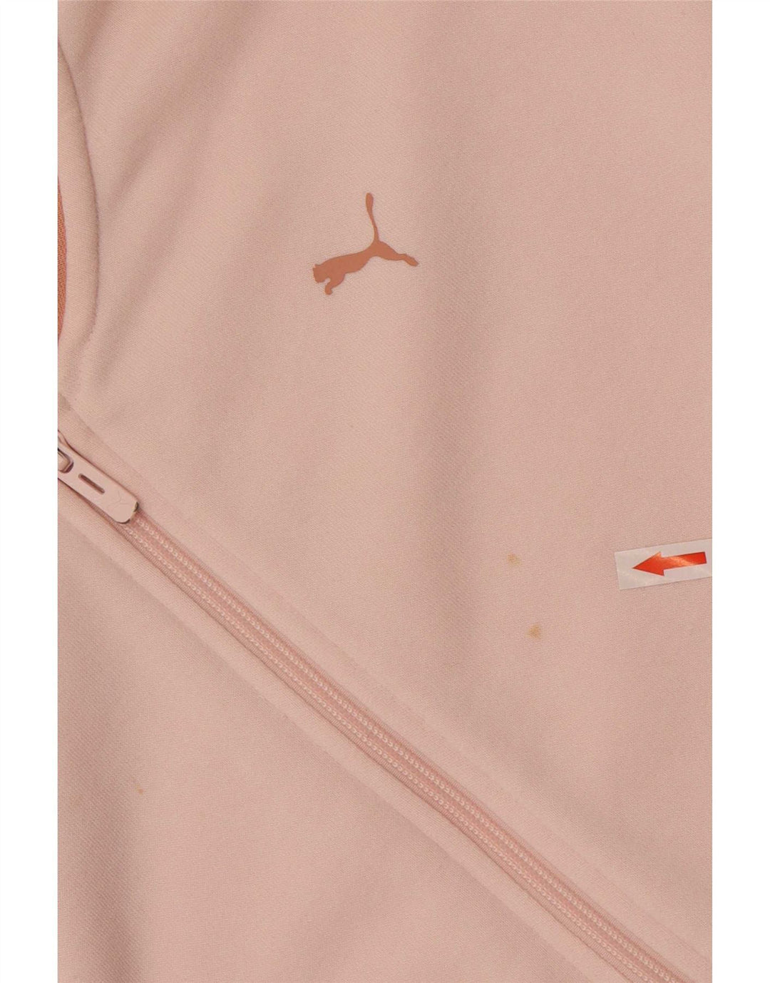 Puma Veste de survêtement graphique pour femme UK 12 Rose moyen Colourblock