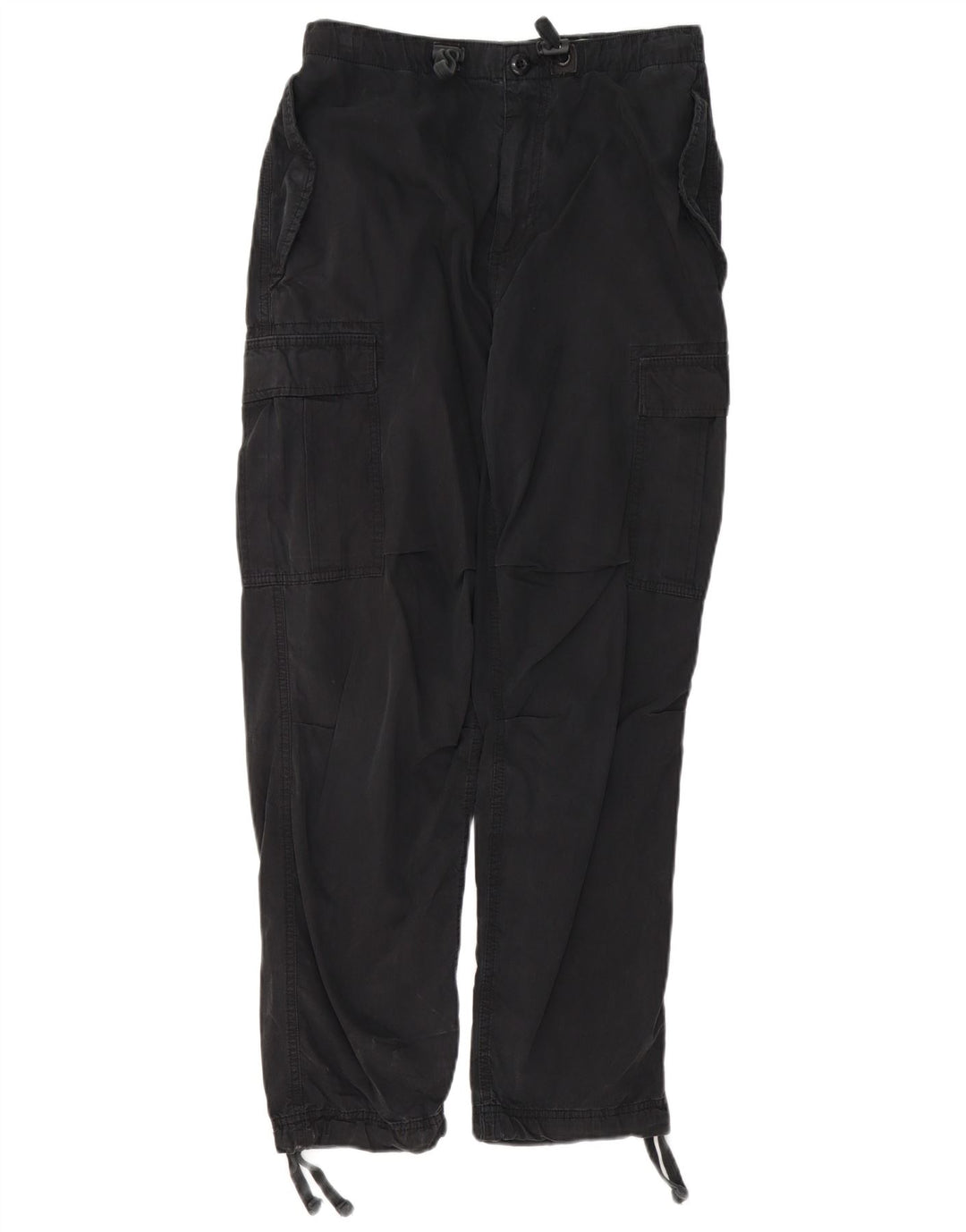 SUPERDRY Pantalon Cargo Droit Homme W32 L28 Noir Coton