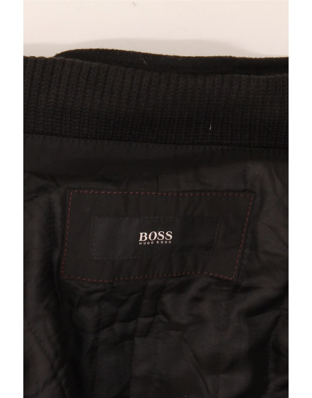 Hugo Boss Pardessus homme EU 56 3XL laine noire
