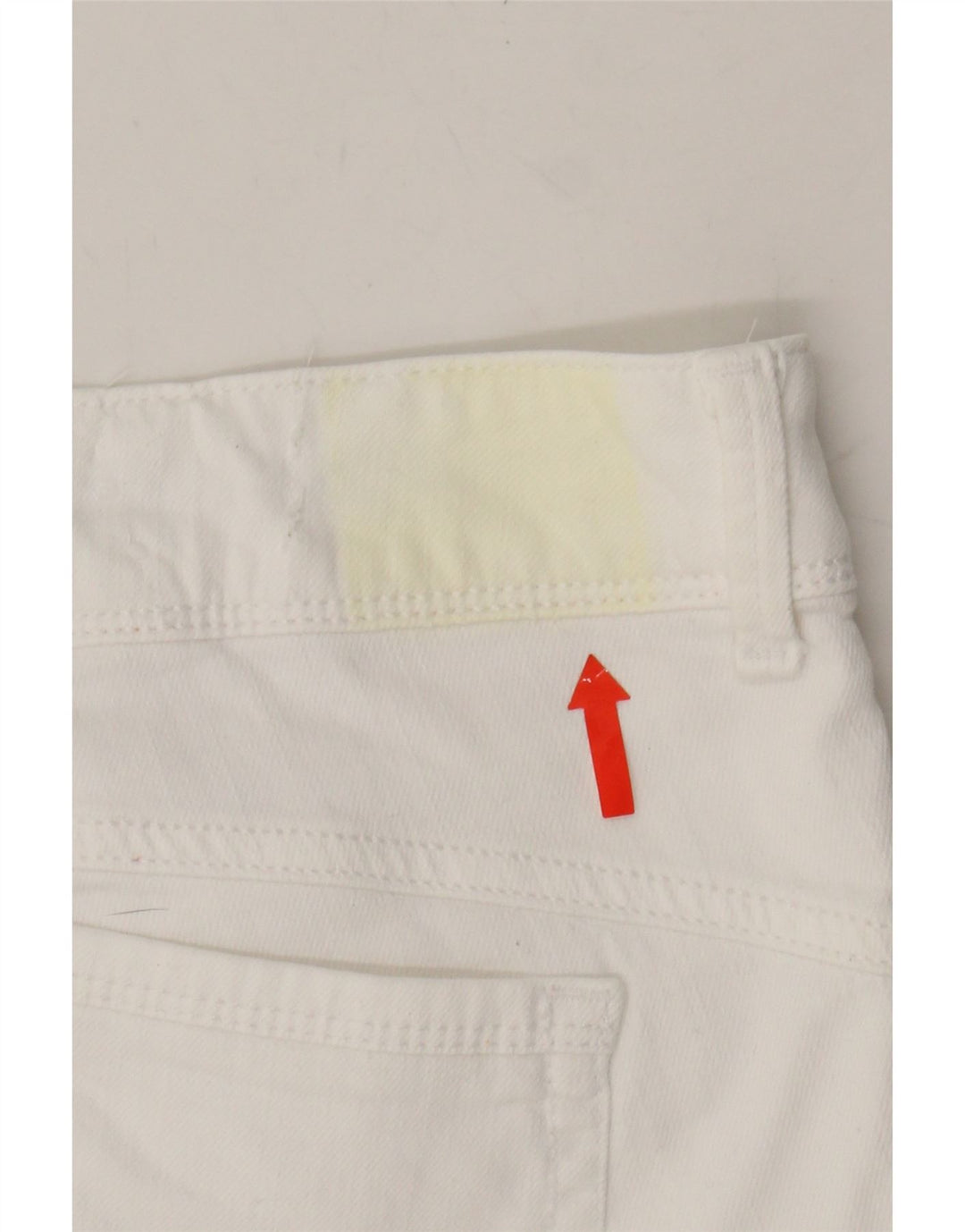 TOMMY HILFIGER Womens Slim Jeans W32 L32 White Cotton Vintage Tommy Hilfiger and Second-Hand Tommy Hilfiger from Messina Hembry 