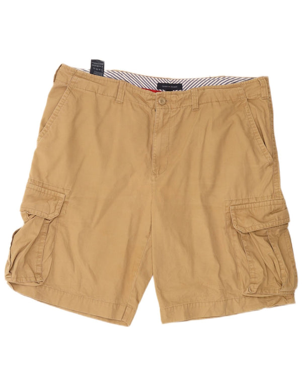 Tommy Hilfiger Short Cargo Homme W40 XL Coton Beige