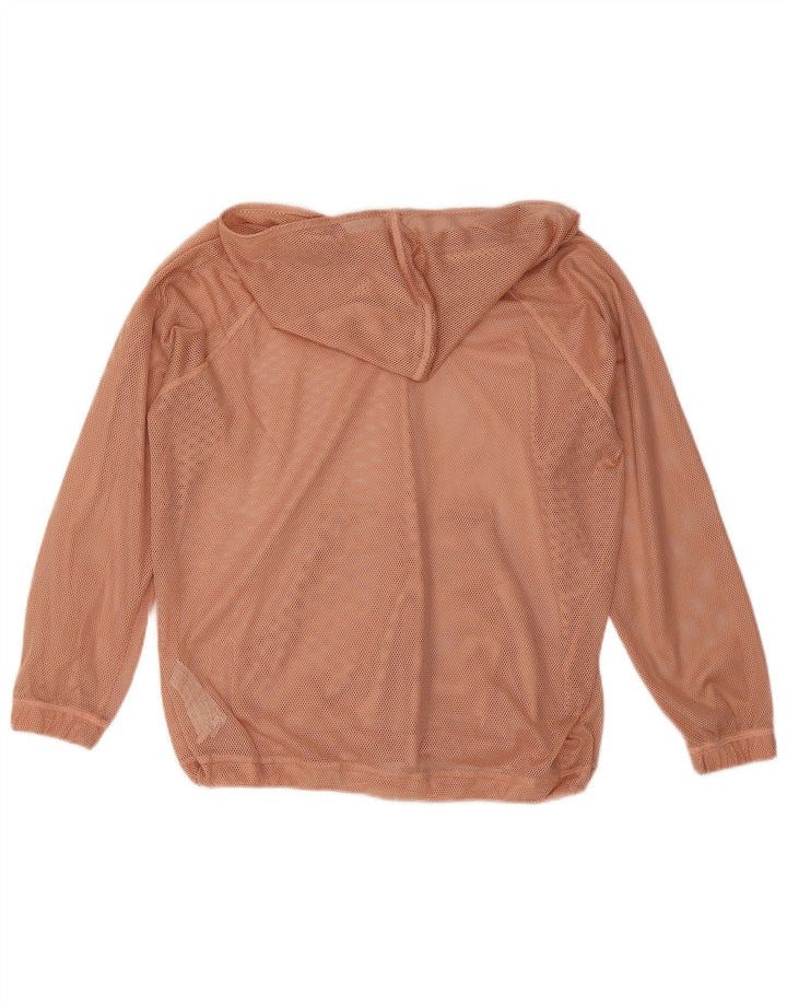 Zara Femme Surdimensionné Pull À Capuche Survêtement Top Veste UK 10 Petit Rose