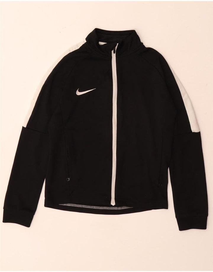 NIKE Veste de survêtement Dri Fit pour garçon 8-9 ans Petit Noir Colorblock