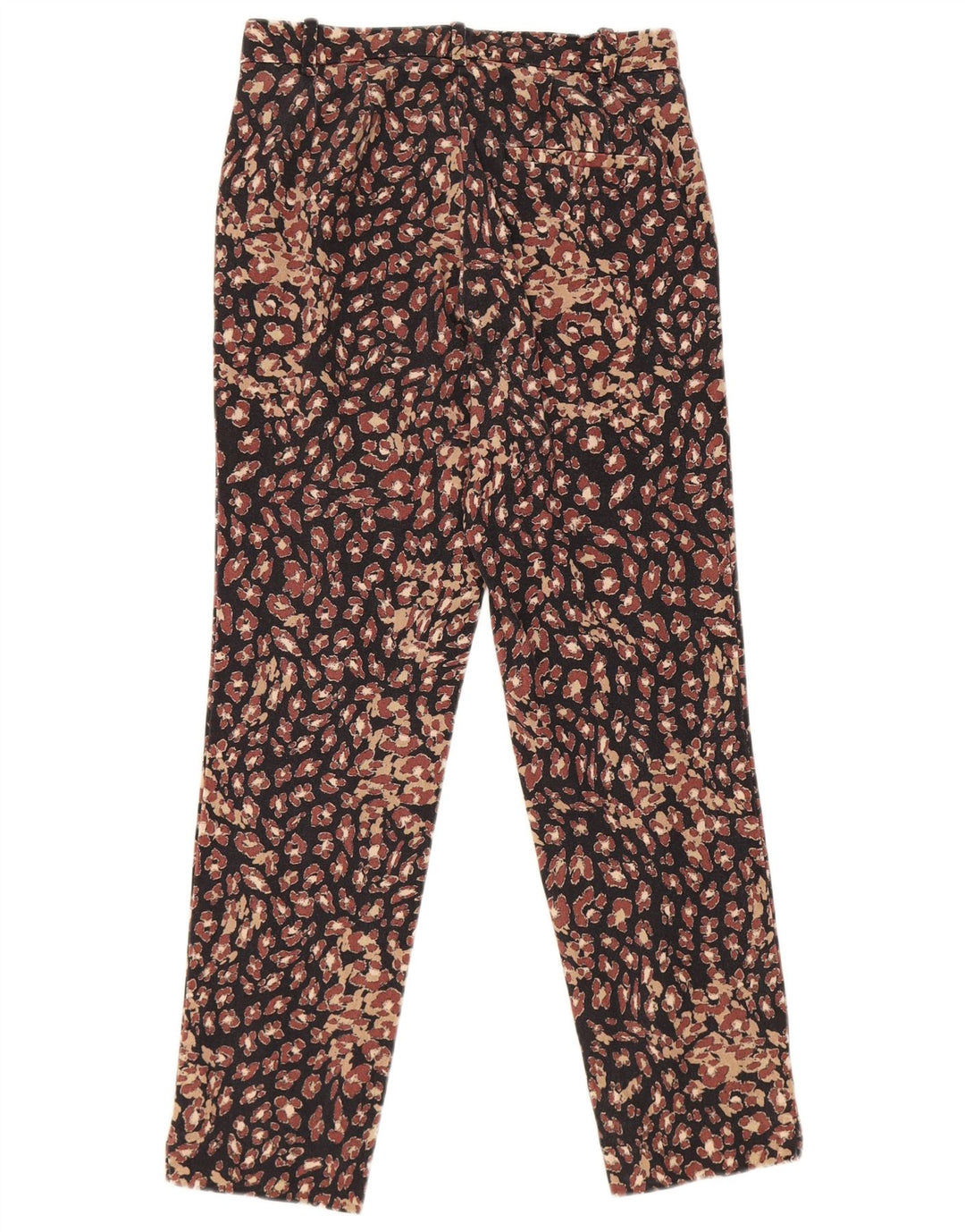 Marks & Spencer Pantalon décontracté à motif abstrait pour femme UK 8 Small W26 L25