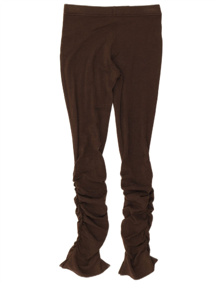 Roccobarocco Leggings pour femme UK 8 Small Marron