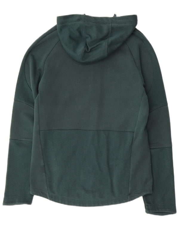 Puma Sweat à Capuche Zippé Homme Vert Moyen Coton