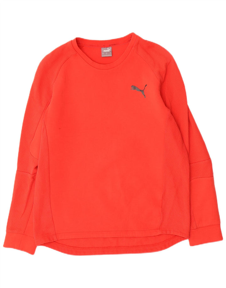 Puma Haut à manches longues pour homme Rouge Taille L