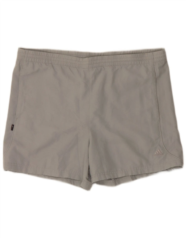 Adidas Short de bain homme grand gris polyester