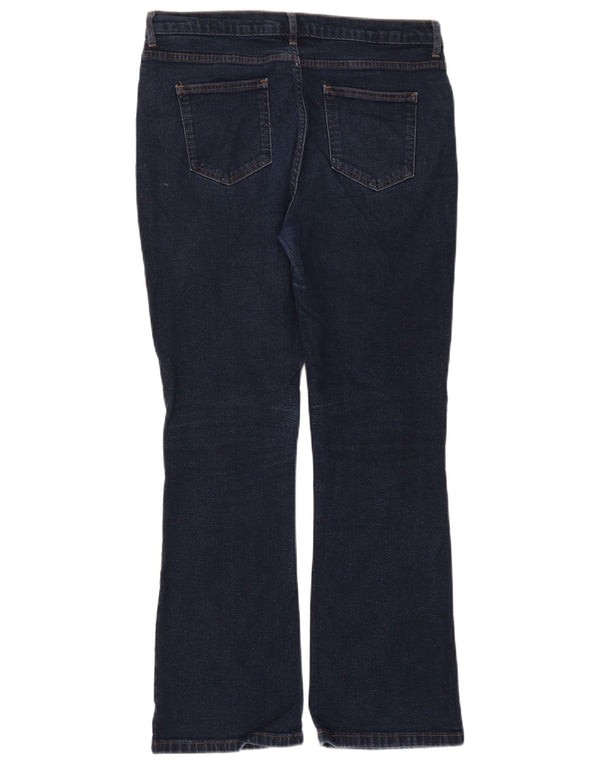 Marks & Spencer Jean slim bootcut pour femme UK 14 Large W32 L29 Bleu marine