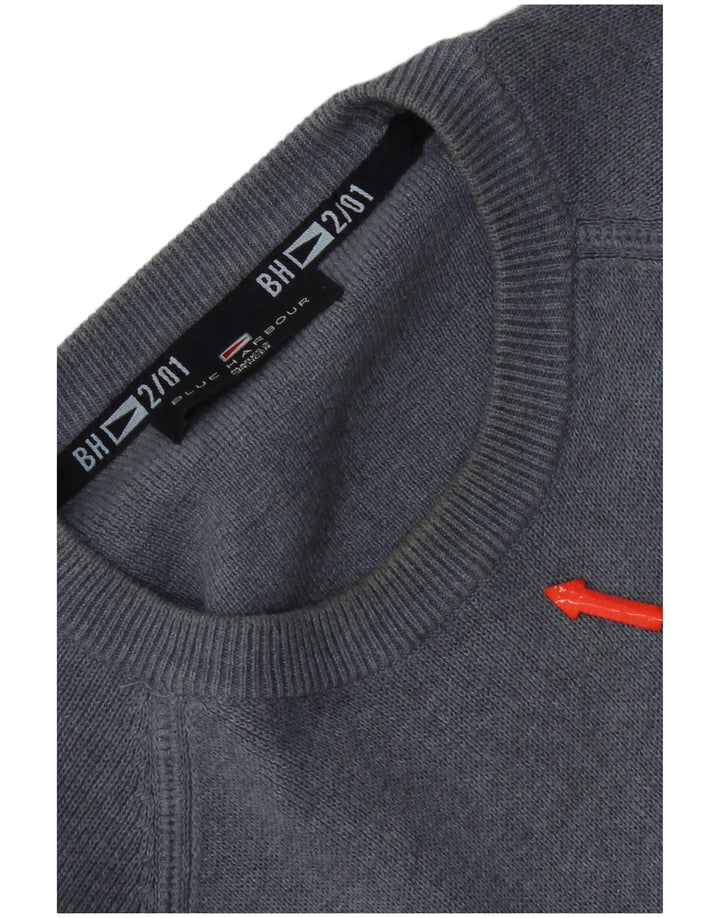 Marks & Spencer Pull Col Ras-du-Cou Blue Harbor Homme Bleu Moyen