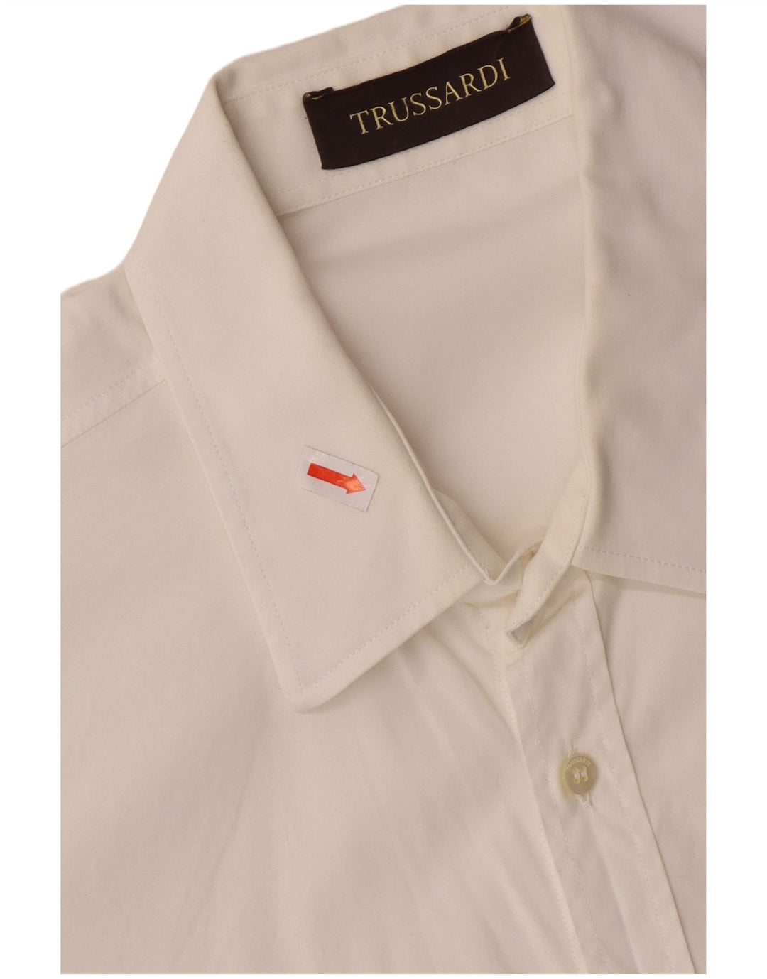 TRUSSARDI Chemise Homme Blanc Moyen Coton