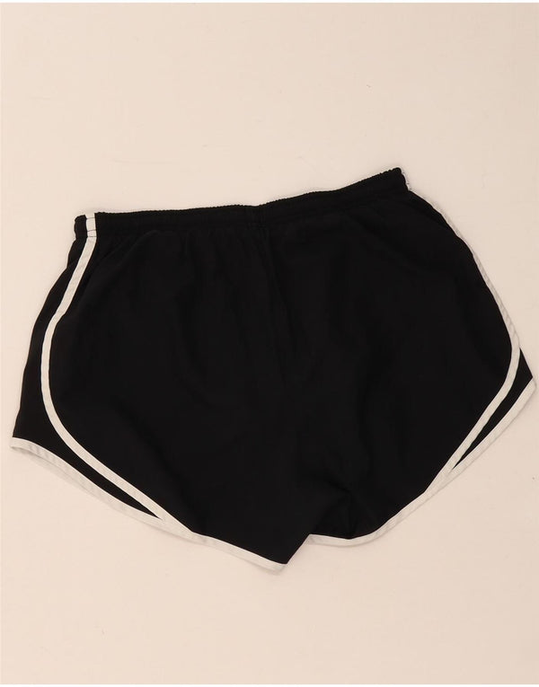 NIKE Short de sport Dri Fit pour femme UK 12 Noir moyen