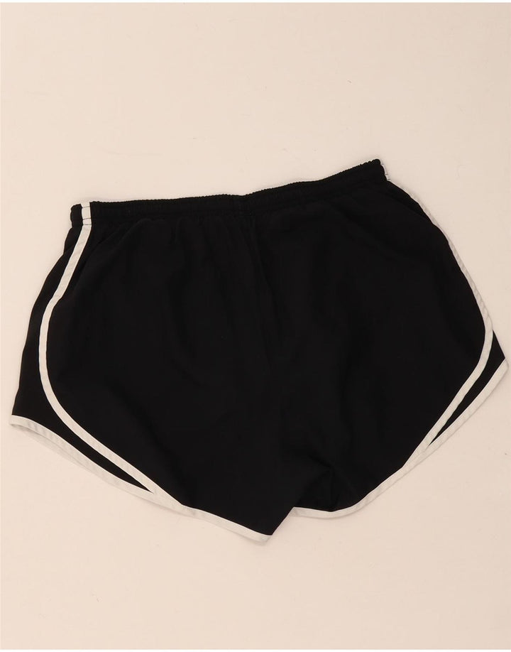 NIKE Short de sport Dri Fit pour femme UK 12 Noir moyen