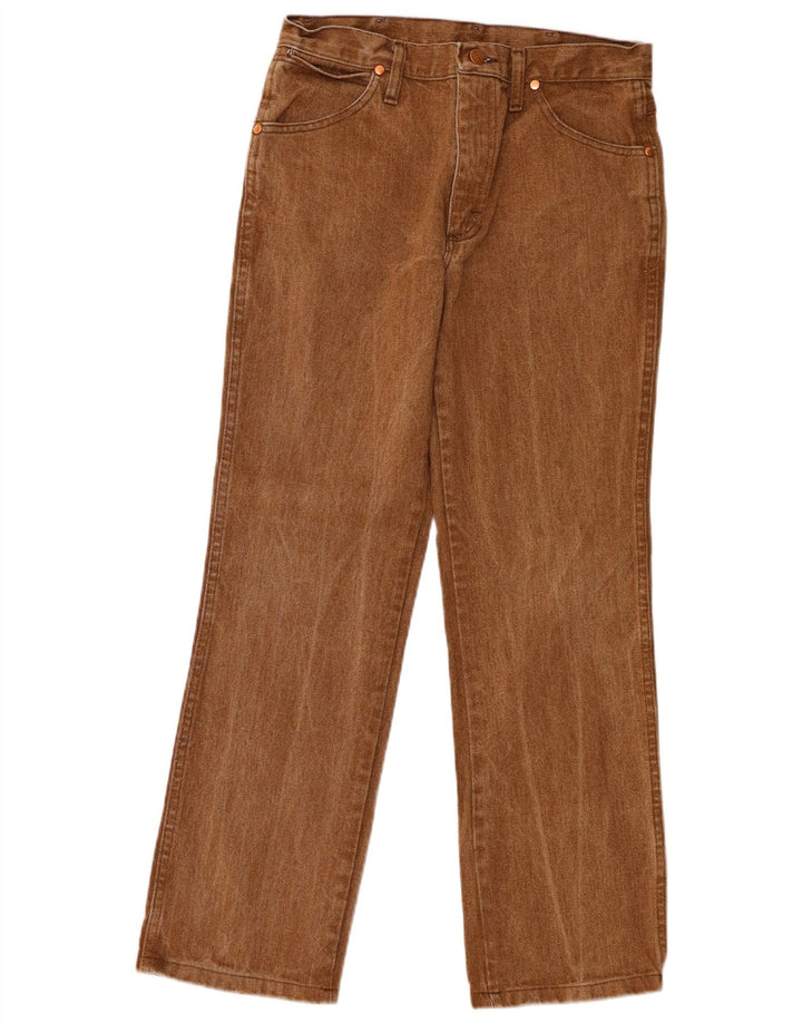 Wrangler Jean droit femme W30 L30 marron coton