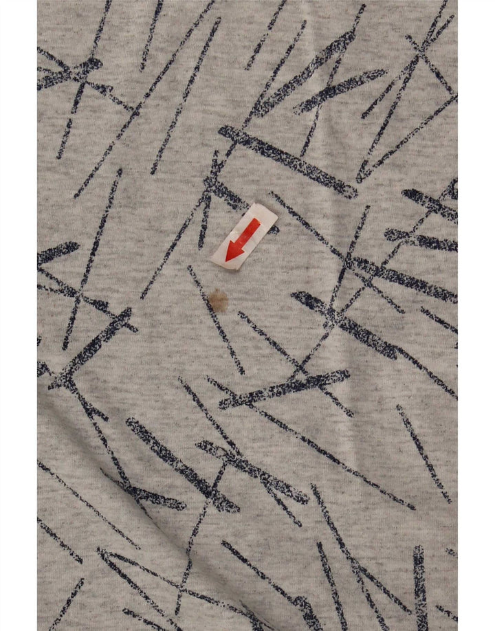 Lee T-Shirt Homme Petit Gris Rayé Coton