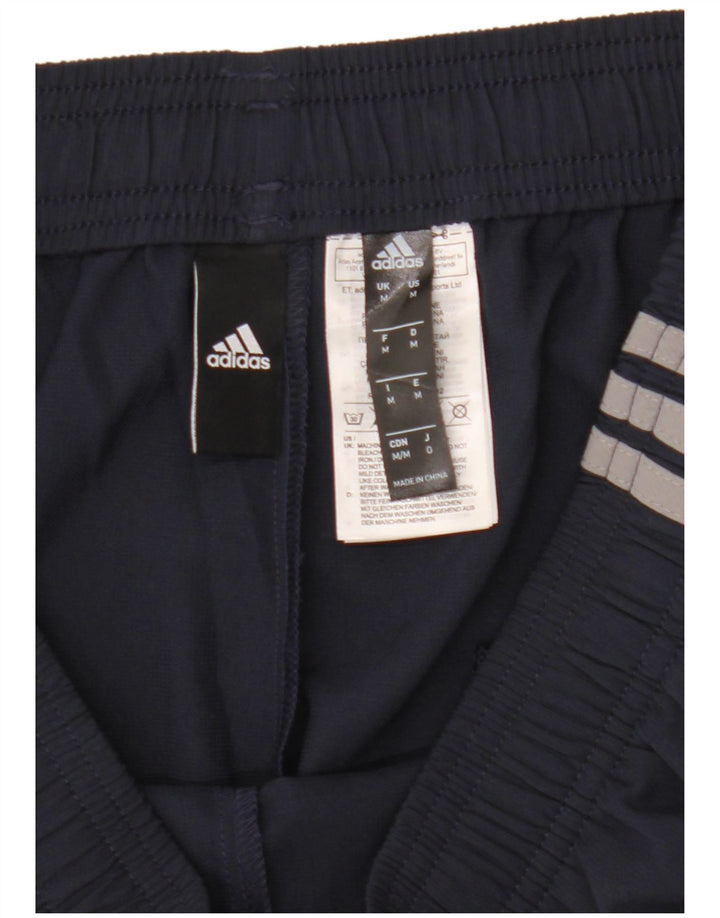 Adidas Short de sport pour homme en polyester bleu marine moyen