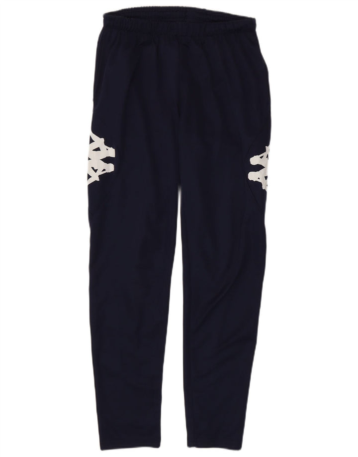 Kappa Pantalon de Survêtement Graphique Homme Bleu Marine Small
