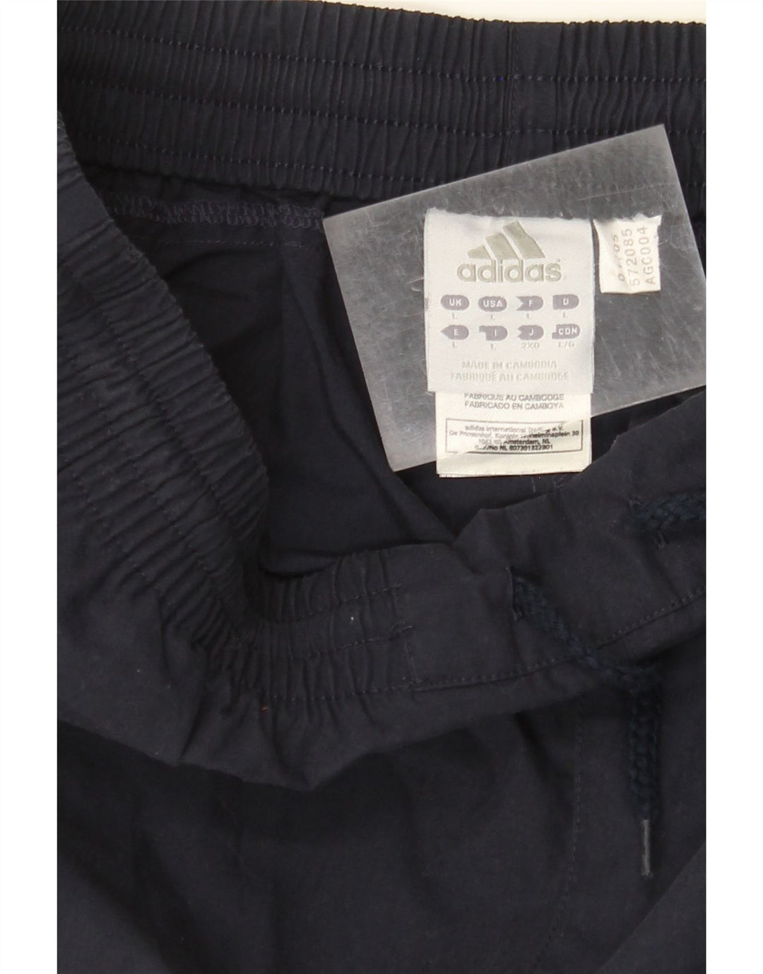 ADIDAS Pantalon de Survêtement Homme Large Bleu Marine Coton