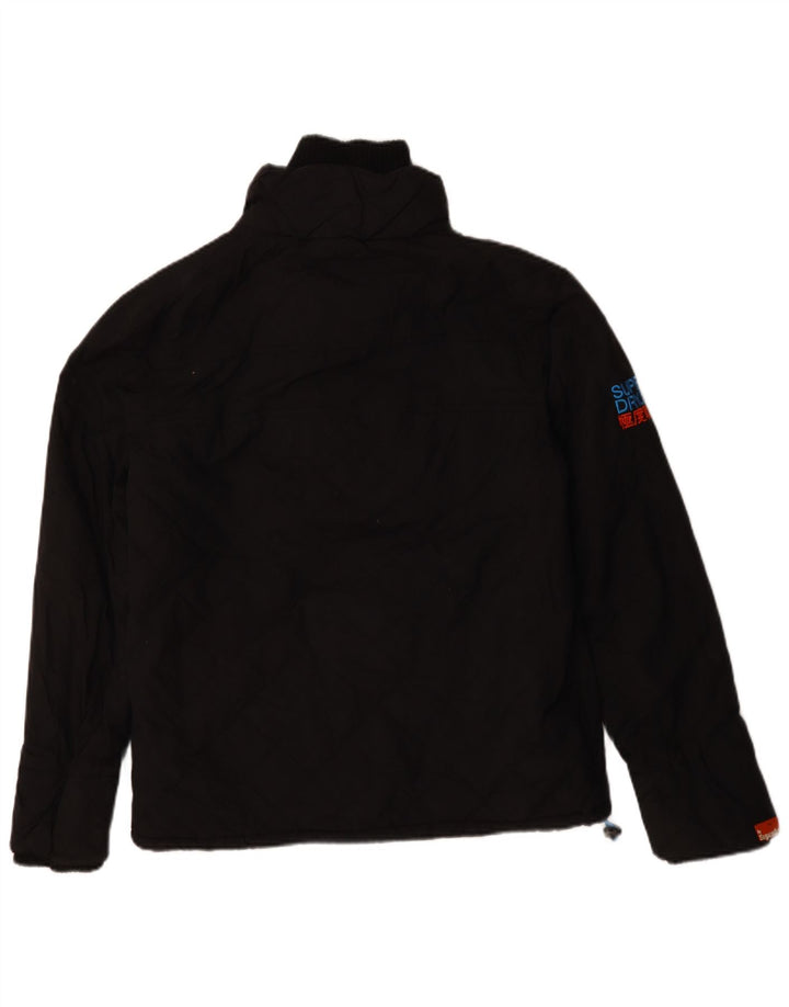 Superdry Veste coupe-vent Windcheater pour homme UK 40 Large Noir Moderne